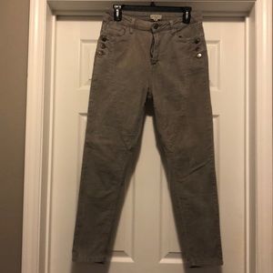 Easel corduroy stretch jeggings size medium